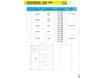 Low Voltage Power Supply Panel